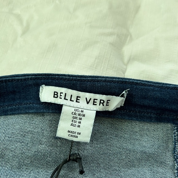 NWT Belle Vere 2 piece denim skirt and top - Picture 4 of 7